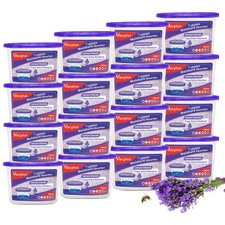 Vacplus 16-Pack 10.5oz Lavender Moisture Absorber Boxes - Stops Mold & Mildew