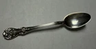 Towle “Old Master” Sterling Silver Demitasse Spoon - 4 1/8" - Script D Monogram