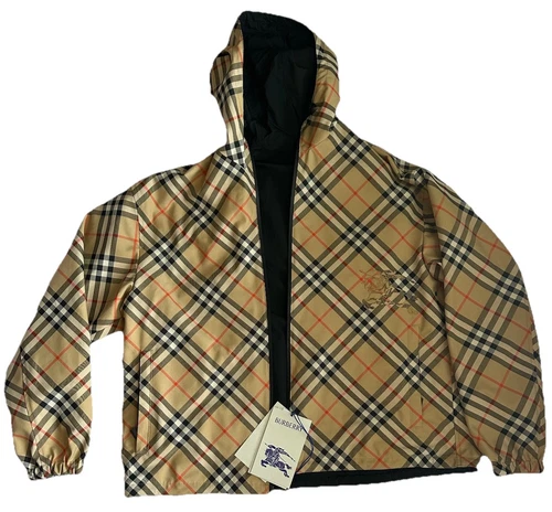 Giacca Burberry reversibile a quadri