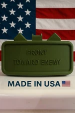 “Front Towards Enemy” Claymore Trailer Hitch Cover - Made in the USA-Collectible