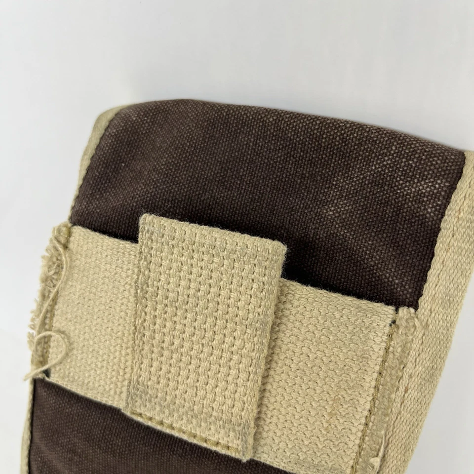 VTG Domke The Rugged Profesional General Purpose Canvas Pouch Brown Distressed - Image 4 of 4