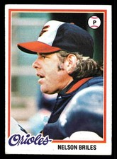 1978 Topps Nelson Briles #717 - Baltimore Orioles