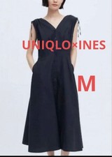 UNIQLO × INES Cotton Flare V-Neck Dress UNIQLO Ines