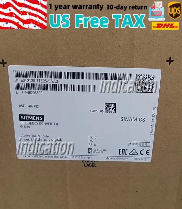 6SL3130-7TE25-5AA3 S120 regulated power module