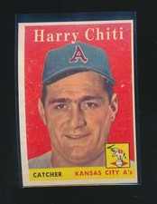 HARRY CHITI 1958 TOPPS #119