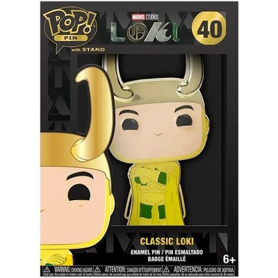 Marvel Studios [Loki] - Classic Loki Pin Badge (Enamel) - Funko - Pop! Pin Serie