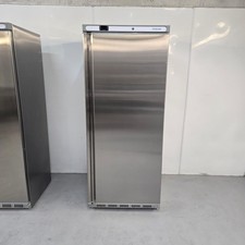 Upright Fridge Single 1 Door Stainless 600L Kitchen Commercial Chilled Cateri...