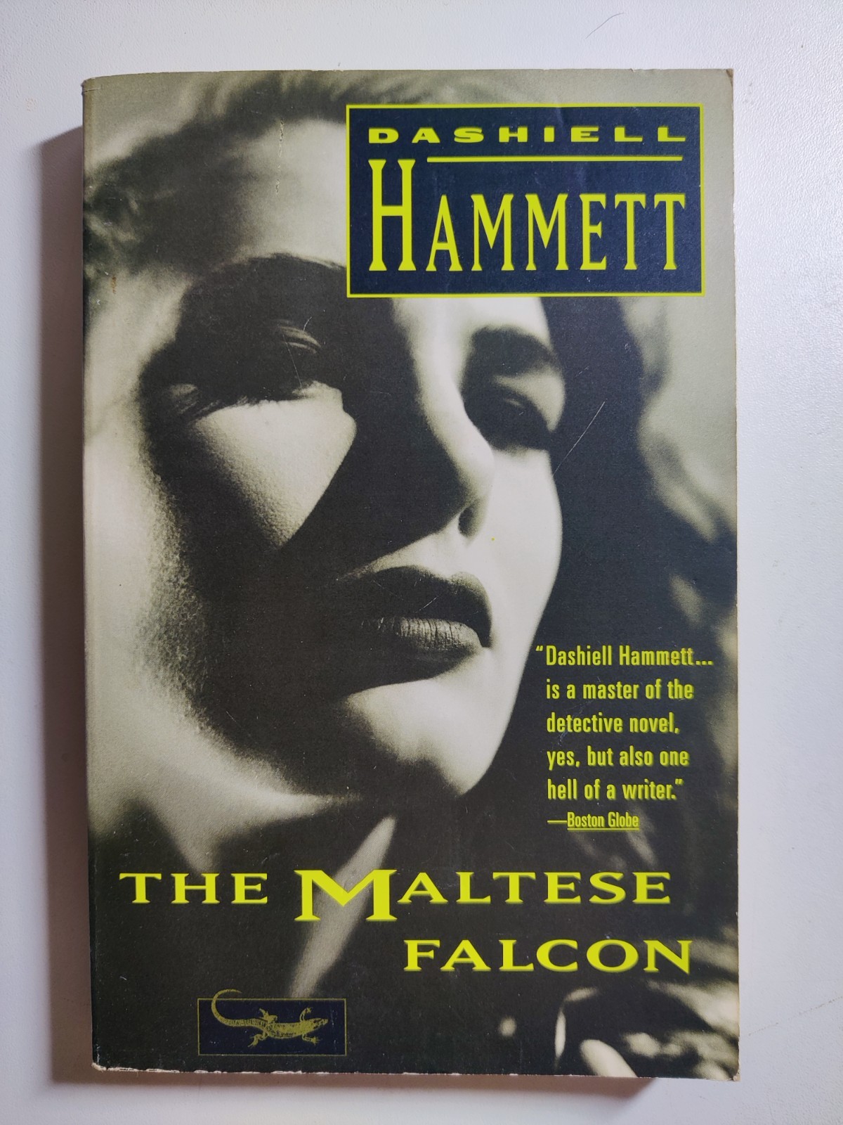 The Maltese Falcon Paperback Book - Dashiell Hammett - Black Lizard 1992 Edition