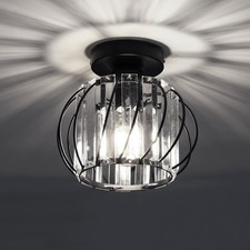 Modern LED Crystal Ceiling Light Chandelier Living Room Bedroom Pendant Lamp