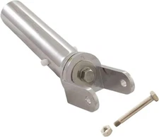 Pool Chrome Plated Metal Swivel Vacuum Head Handle Replace Pentair R201408