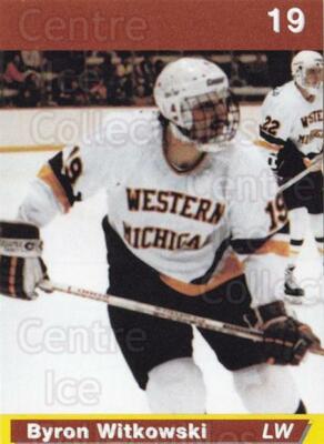1992-93 Western Michigan Broncos #29 Byron Witkowski