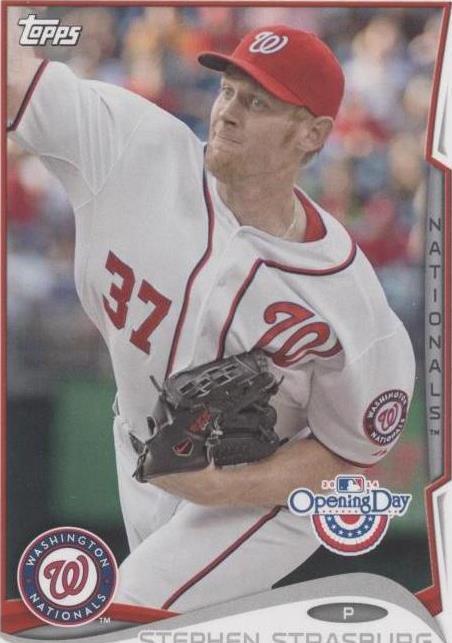 2014 Topps Opening Day - Stephen Strasburg #21 - 1 of 1