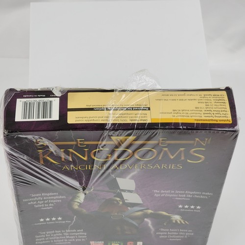 Seven Kingdoms Ancient Adversaries Big Box PC Win95 Game Interactive Magic 1997 - Picture 2 of 7
