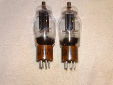2 x #807 RCA Tubes *Very Strong Matched  Pair*#7