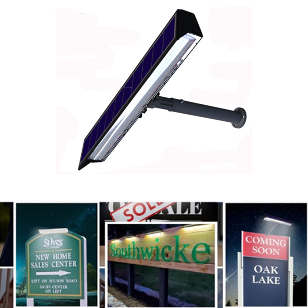 Solar Store Sign Commercial Solar Sign Lights Outdoor SUNRISE Solar LED Sign Light | 10