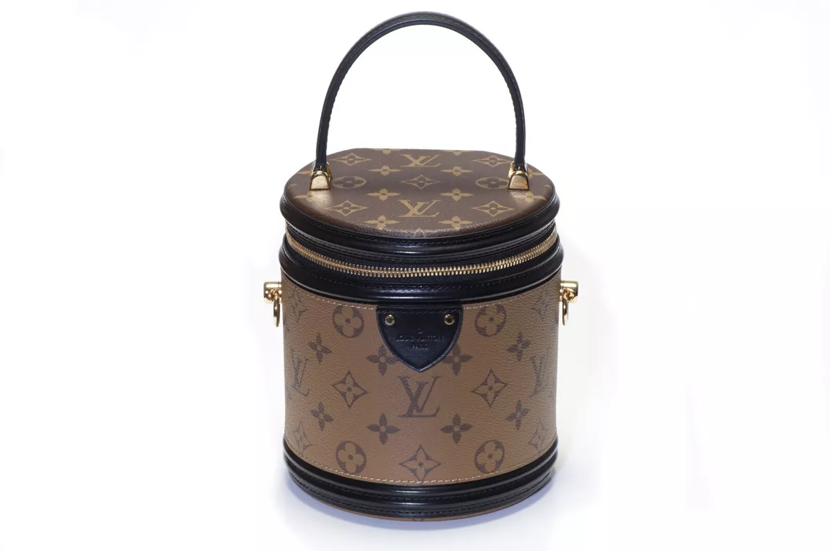 Louis Vuitton Paris LV Brown Monogram Cannes Women’s Crossbody Bucket Bag