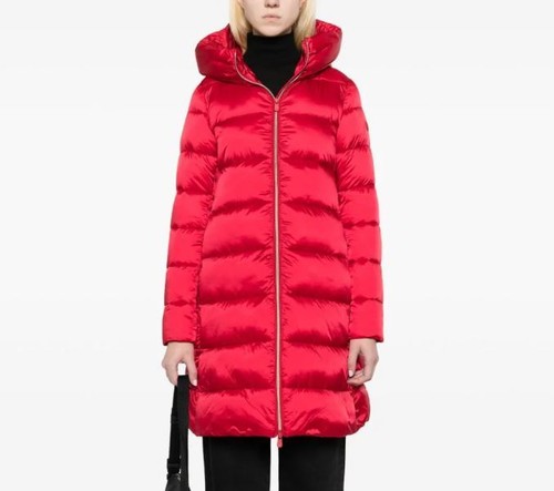 Piumino Donna Save The Duck Iris 17 Lysa D40279W 70014 Rosso - Foto 2 di 4