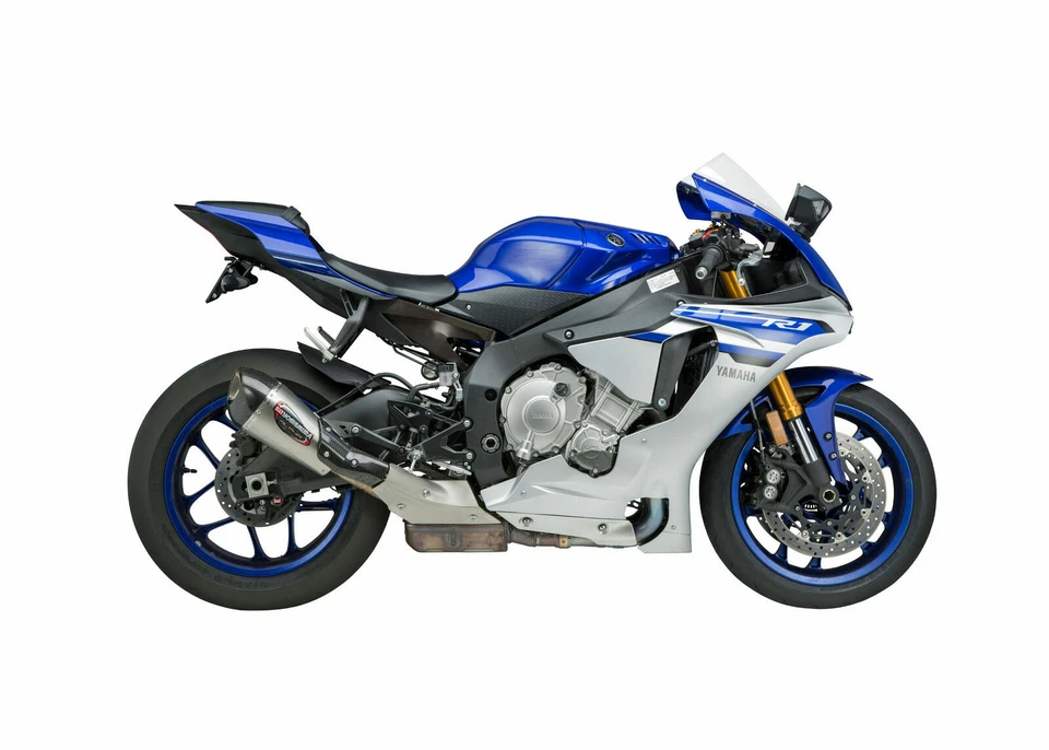 Yoshimura Street надевающаяся выхлопная труба нержавеющая 15-20 Yamaha YZF R1 - 13141BP520 - Изображение 3 из 3