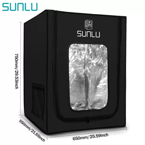 SUNLU 3D Drucker Gehäuse Konstante Temperatur ABS Filament Ender 3 5 65×55×75cm 