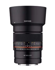 Samyang 85mm F1.4 Full Frame Telephoto (Canon RF)