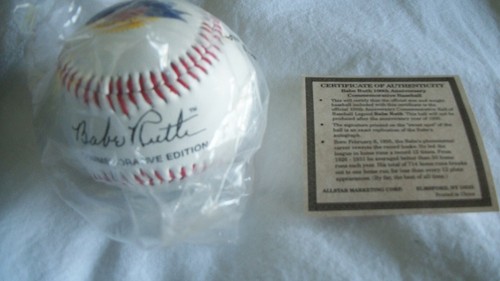 Babe Ruth 100th Anniversary Commemorative Ed MINT Baseball COA Box and Case - Picture 3 of 5