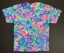 *New* 2XL - Sm Handmade Tie Dye, Fiesta Cruncht Crinkle, Crew or V-Neck