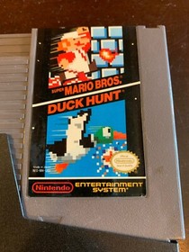 NINTENDO GAME Super Mario Bros / Duck Hunt combo cartridge, used NES