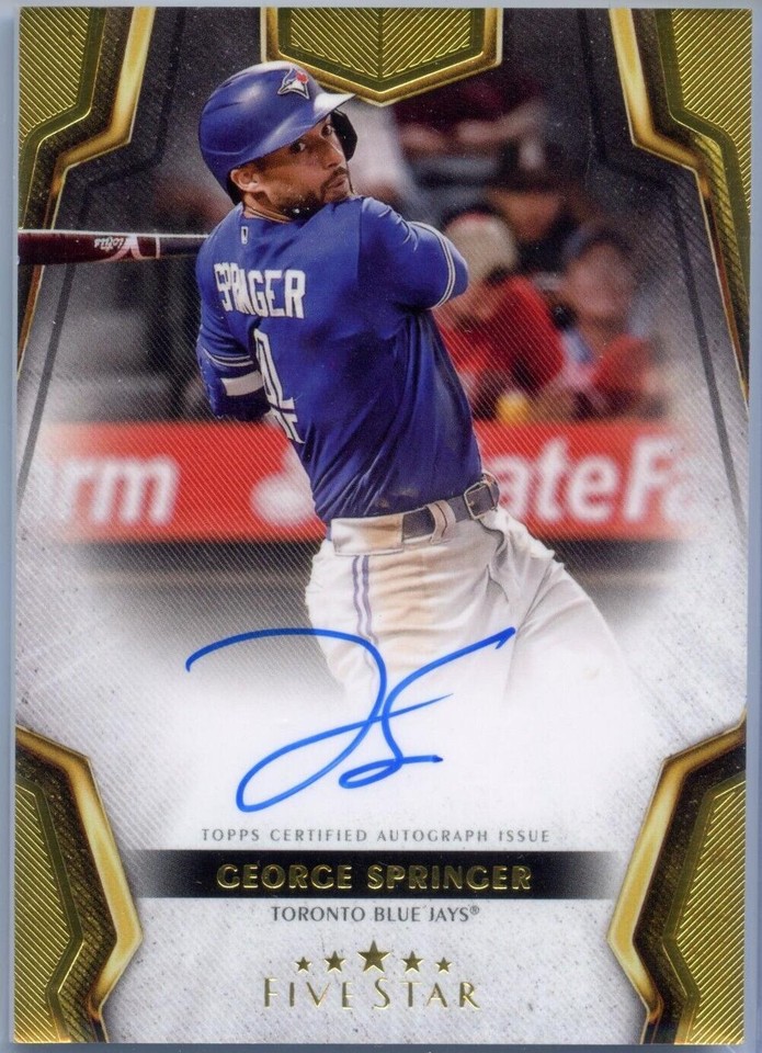 2024 Topps Five Star - George Springer #FSA-GS - 1 of 1