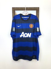 Manchester United Away football shirt 2011 Soccer Nike Jersey Mens Trikot Sz 3XL