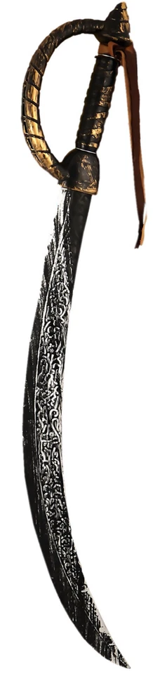 Deluxe Piraten Schwert 67 cm Karibik Piratenschwert Kostümzubehör Pirat See Meer - Bild 2 von 2