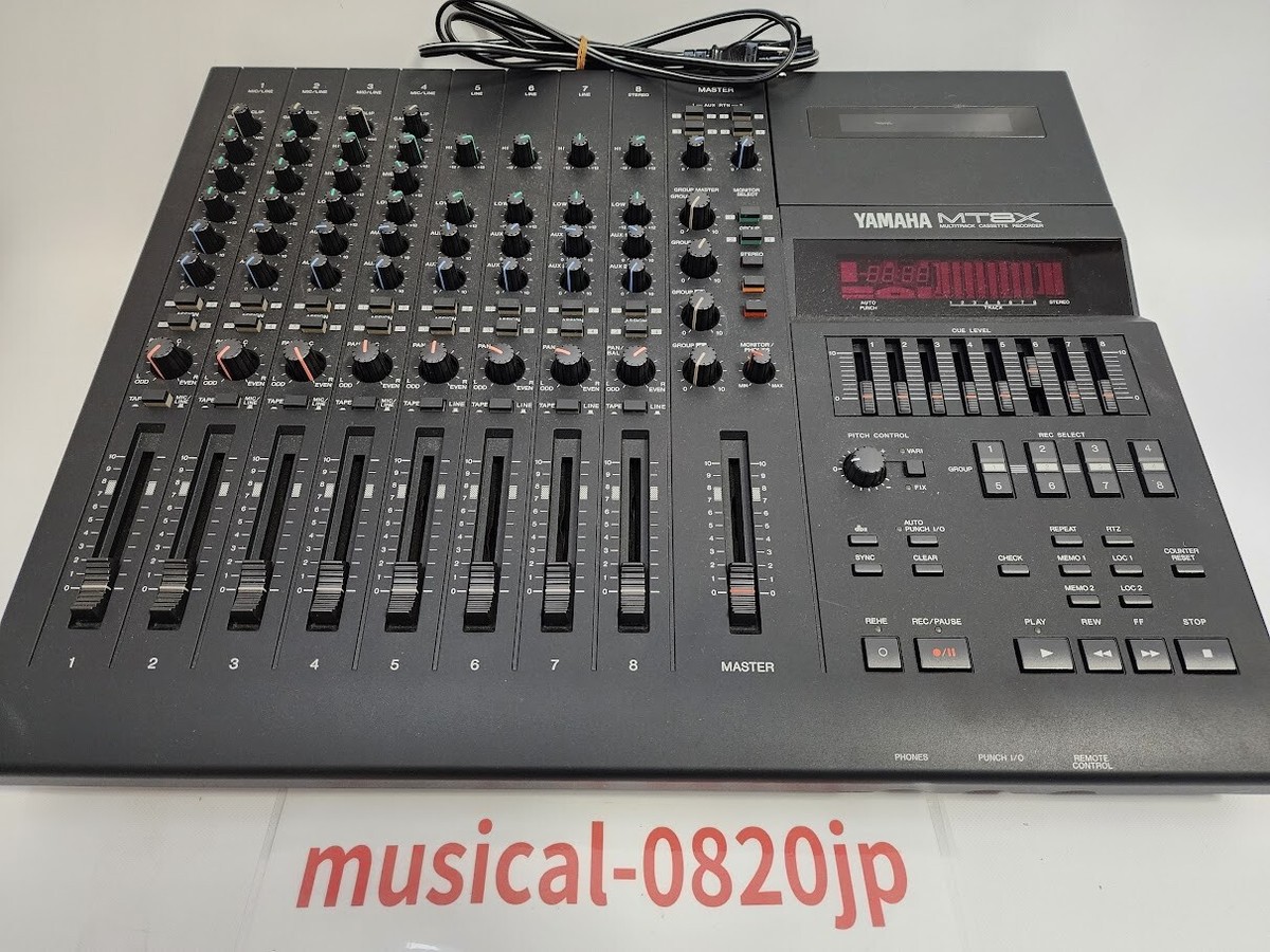 YAMAHA ヤマハ Multitrack Cassette Recorder YAMAHA MT4X Multitrack Cassette Tape Recorder with case