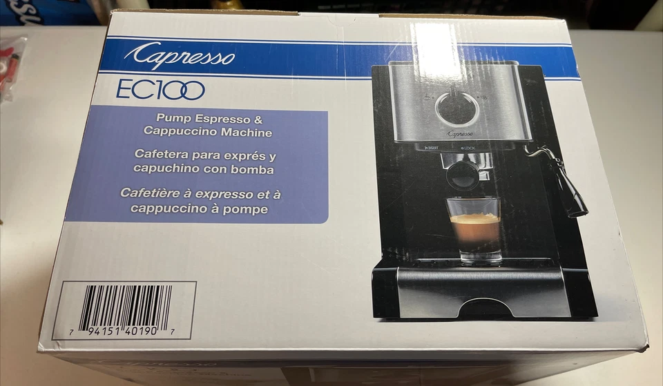 Máquina de café espresso y capuchino Capresso EC100 Foto 2 de 4