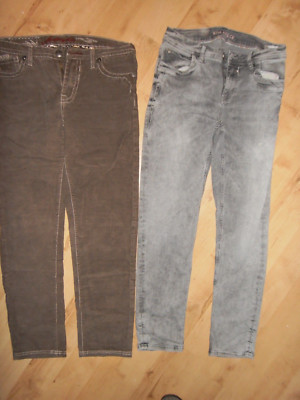 3 Jeans Hosen Damenhose Gr. M  Gr. 38 und 1  kurze Hose
