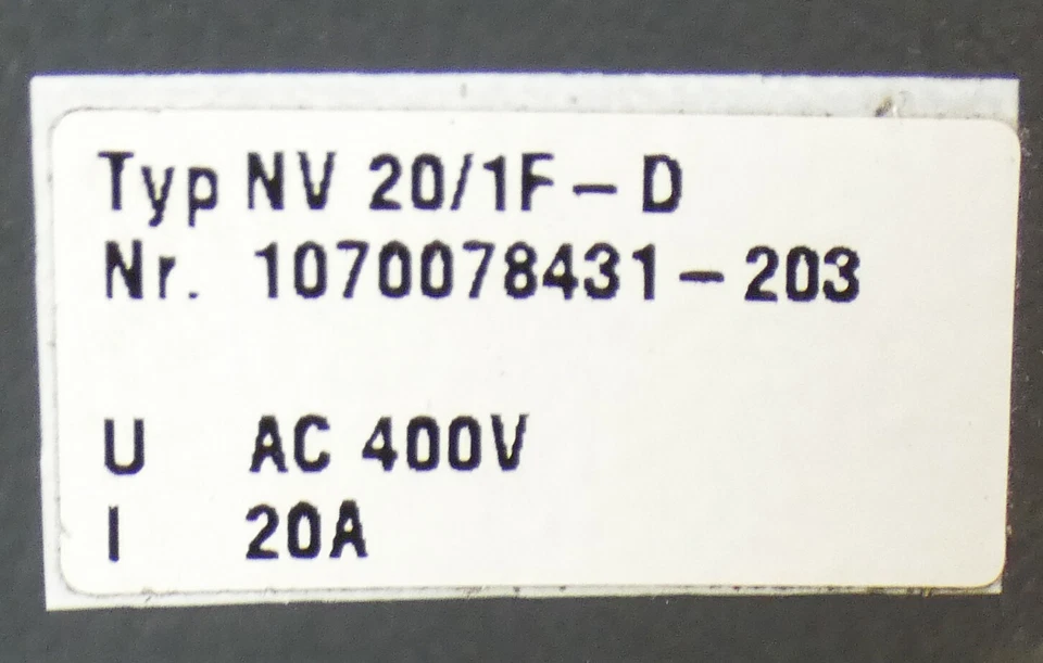 Bosch NV-20/1F-D 1070078431-203 Netzfilter 400VAC 20A -used- - Image 3 of 4
