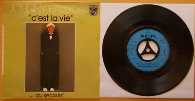 Johnny HALLYDAY Tant Pis... C`est La Vie Au Secours Philips 6172 071