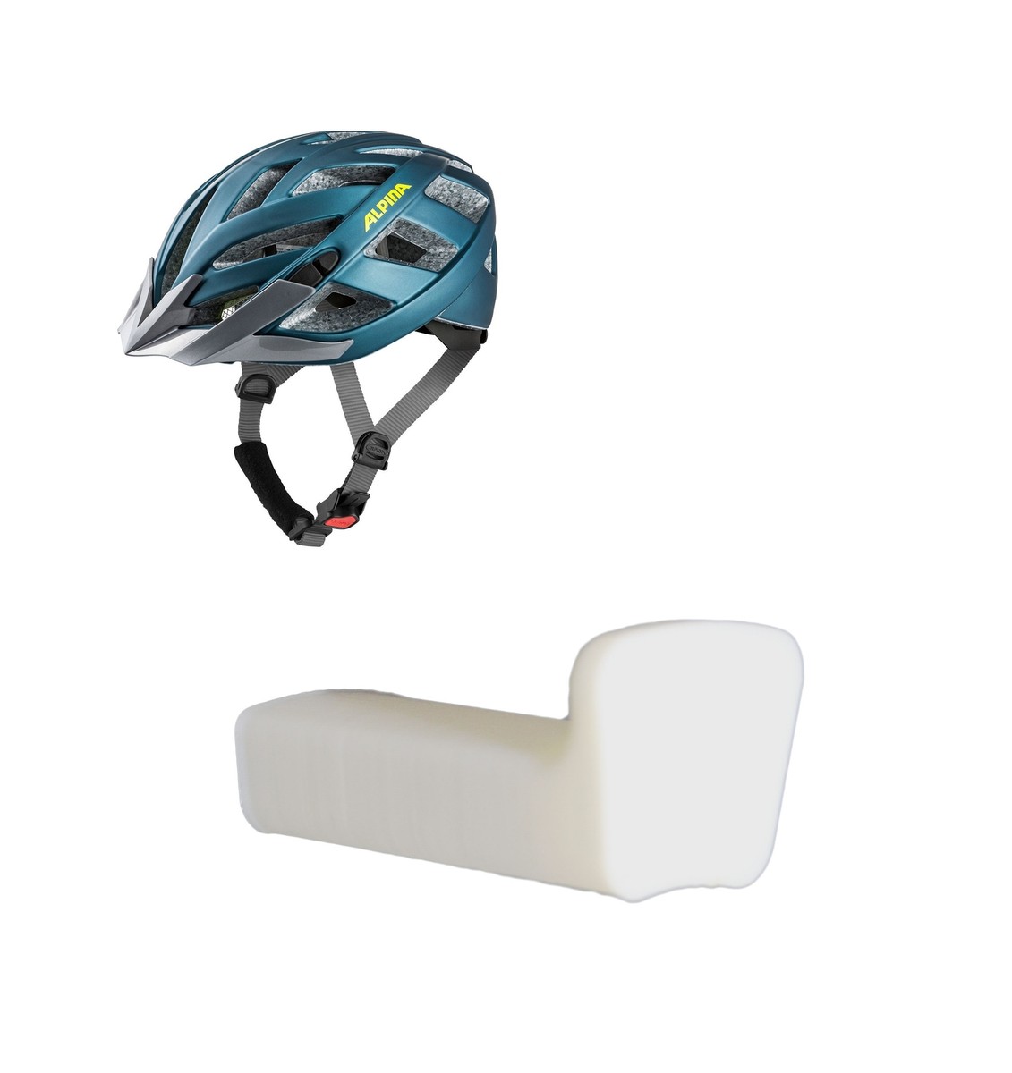 Wall Mount Road Bike Cycling Kid Helmet Holder Hook Jacket Rack