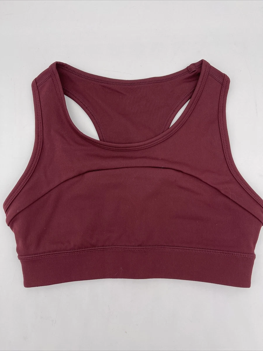 Core 10 Women's Icon Series - The Rebel Sports Bra, Merlot, Size X