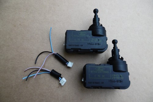 2x Stellmotor Ford Ka LWR Scheinwerfer original Valeo 97KG13K198AD