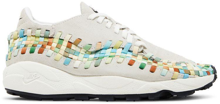 Size 5 - Nike Air Footscape Woven Summit White Rainbow W for sale