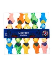 KURT ADLER 11.5' UL 10-LIGHT GRATEFUL DEAD™ DANCING BEARS LIGHT SET GD9141