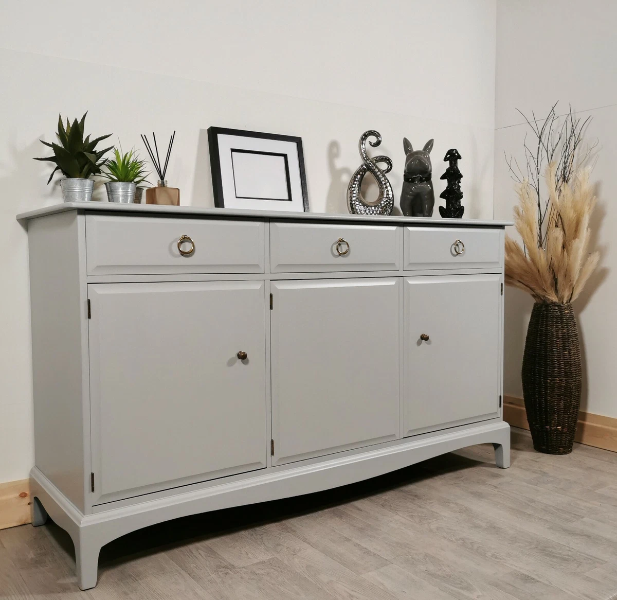 Grey and white upcycled furniture deals