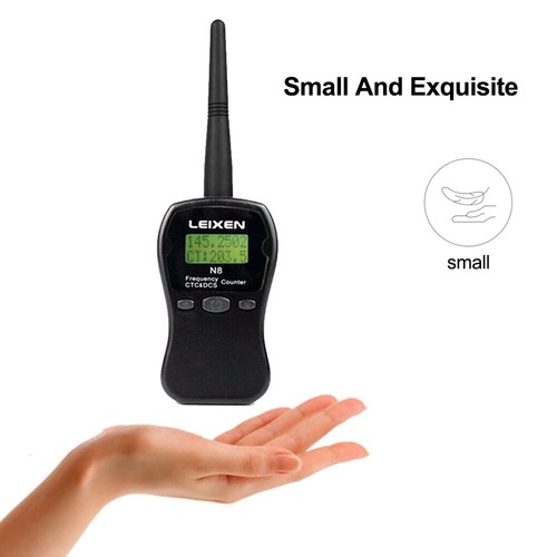 Contador de frecuencia portátil LCD CTCSS/DCS para pieza de medidor de radio de dos vías - Imagen 8 de 9