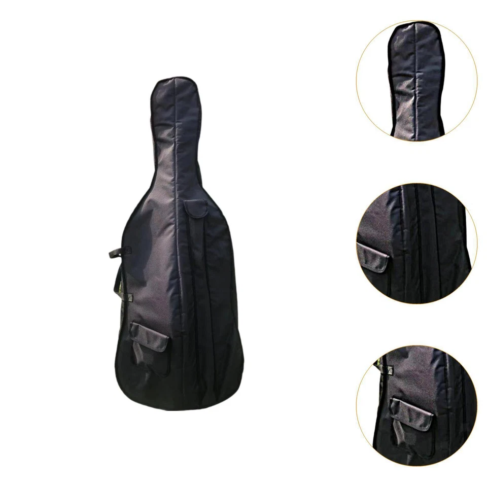Gig Bag Antipolvere Accessorio Custodia morbida per violoncello per - Immagine 3 di 4