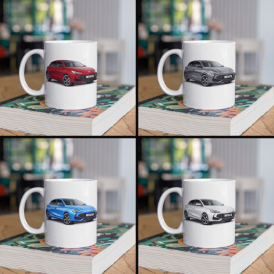 Personalisierter MG MG3 Hybrid Kaffeebecher Geschenk - Farbe wählbar