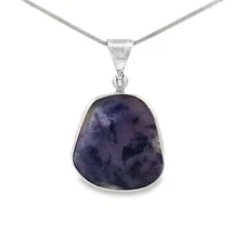  Purple Opal Pendant Necklace by Stones Desire