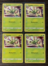 4x Scyther 004/189 Pokemon card Astral Radiance common NM