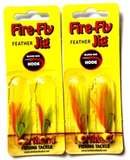 Northland Fishing Tackle Fire Fly Jig  Sunrise 1/16oz 2ct and 1/32oz 2ct