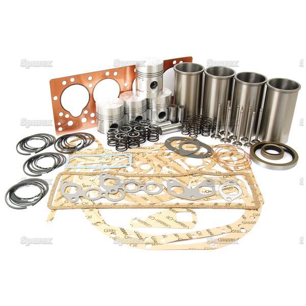 Kit cylindrée Ferguson FF30DS avec soupapes de 80.96 mm et chemises finies pour tracteur