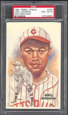1981 Perez-Steele HOF Postcard Judy Johnson #150 PSA 8 NM-MT