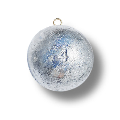 4lb Cannonball Sinkers: up to 5pk/20lbs | Handcrafted By Down Riggers ,LLC